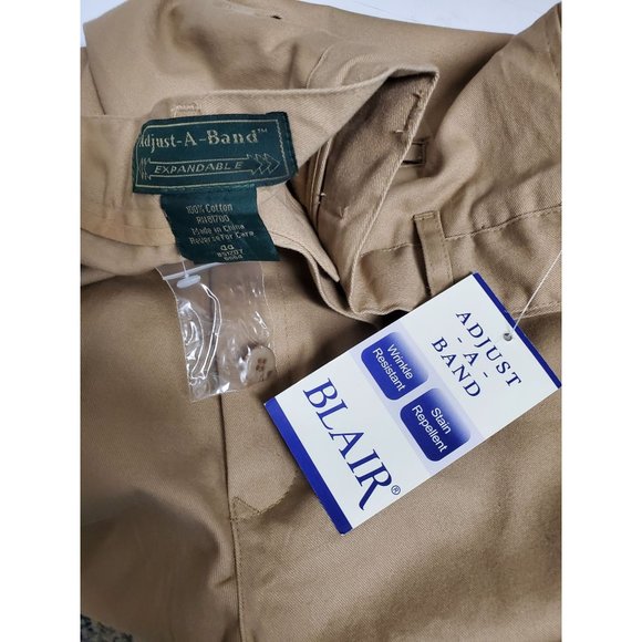 Adjust A Band Shorts Mens 44 Sand Khaki Golf Adjustable Walking - Picture 5 of 5